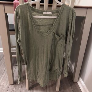 COPY - Free People Green Long Sleeve